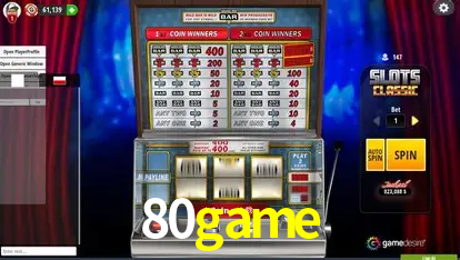 A Popularidade dos Caça-Níqueis no 80game